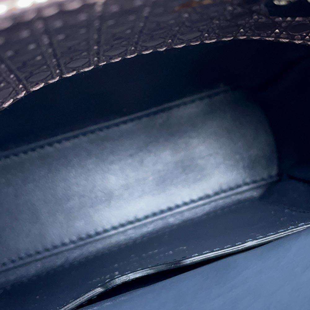 Christian Dior handbag Lady Cannage shoulder bag - Picture 7 of 12